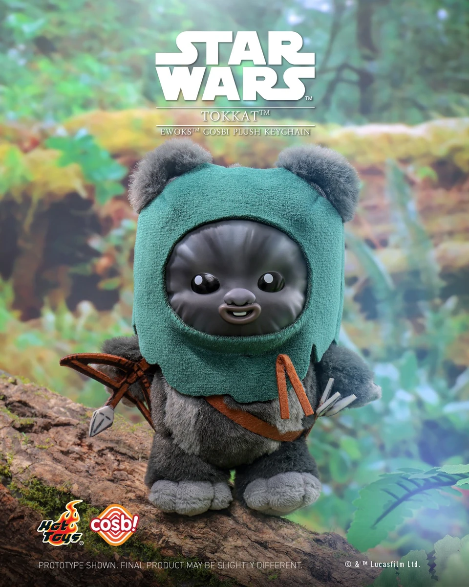 Star Wars Ewok Cosbi Vinyl Plush Keychain Blind Box - myplasticheart