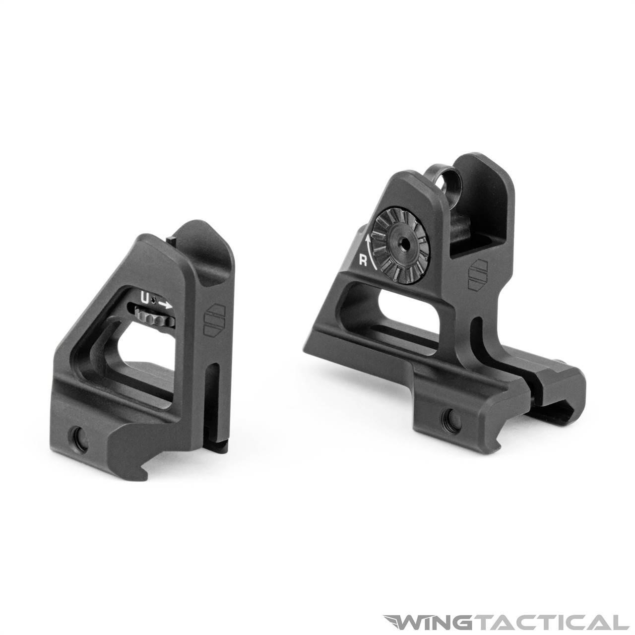 Scalarworks PEAK Fixed Iron Sights Set | Wing Tactical