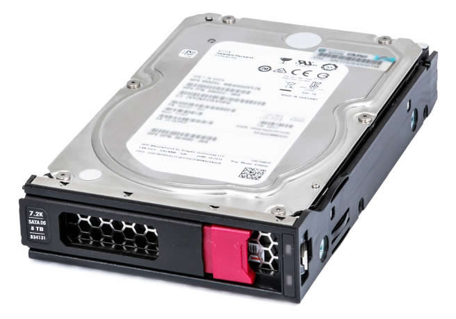 HPE 834131-001 8TB SATA 6G 7.2K LFF LP 512e DS HDD | Overnight