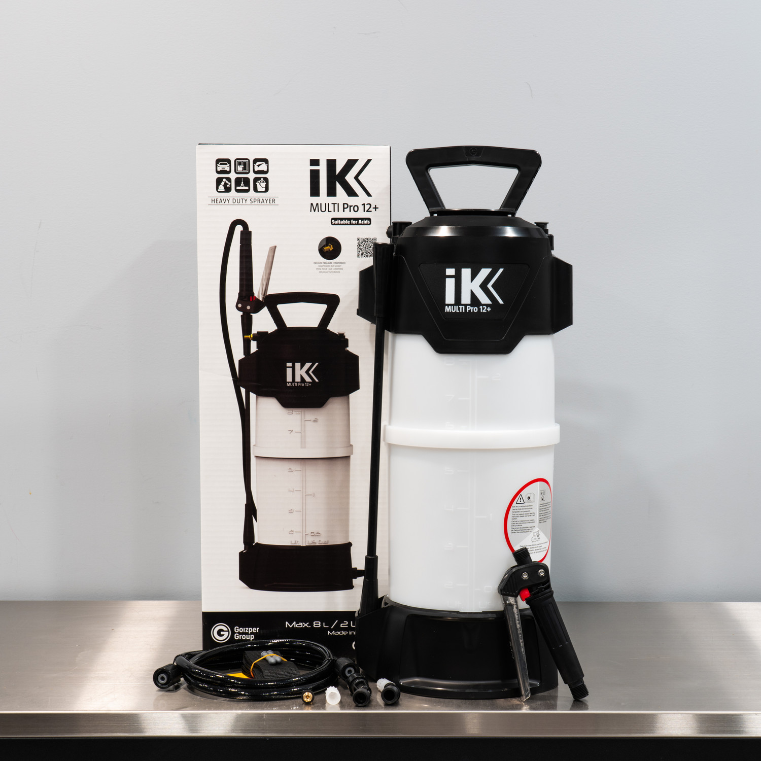IK Multi Pro 12 + PLUS Sprayer | With Compressor Air Valve
