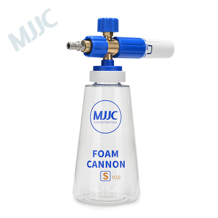 MJJC Foam Cannon S V3.0 Kit | With Wide Mouth Bottle and 1/4