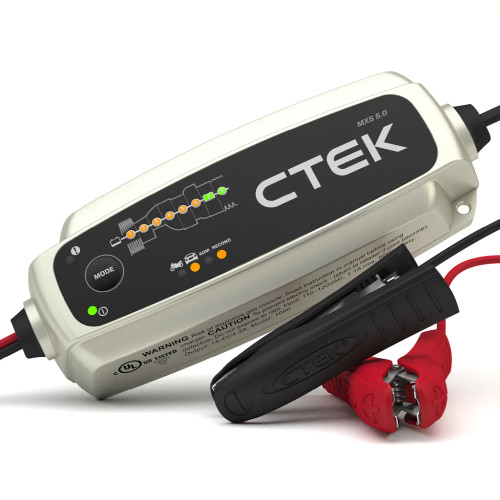 CTEK MXS 5.0 Battery Charger and Maintainer | 4.3 AMP 12 Volt
