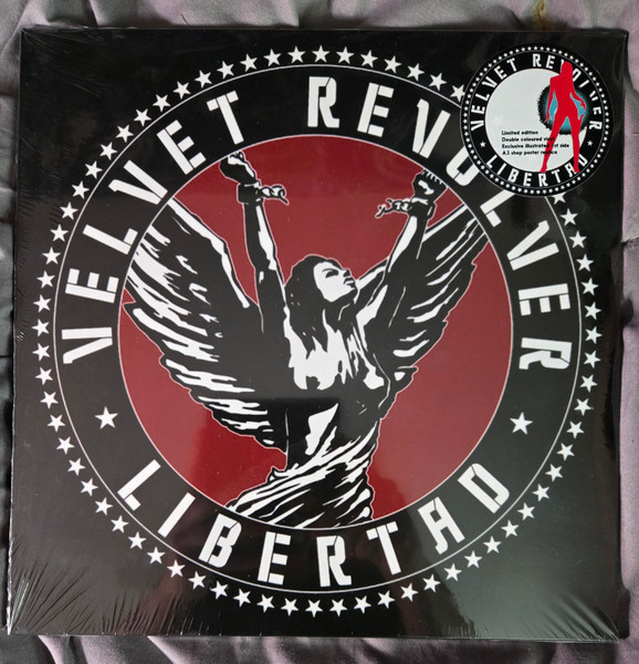 VELVET REVOLVER Libertad - Sealed Double LP on Colored Vinyl with