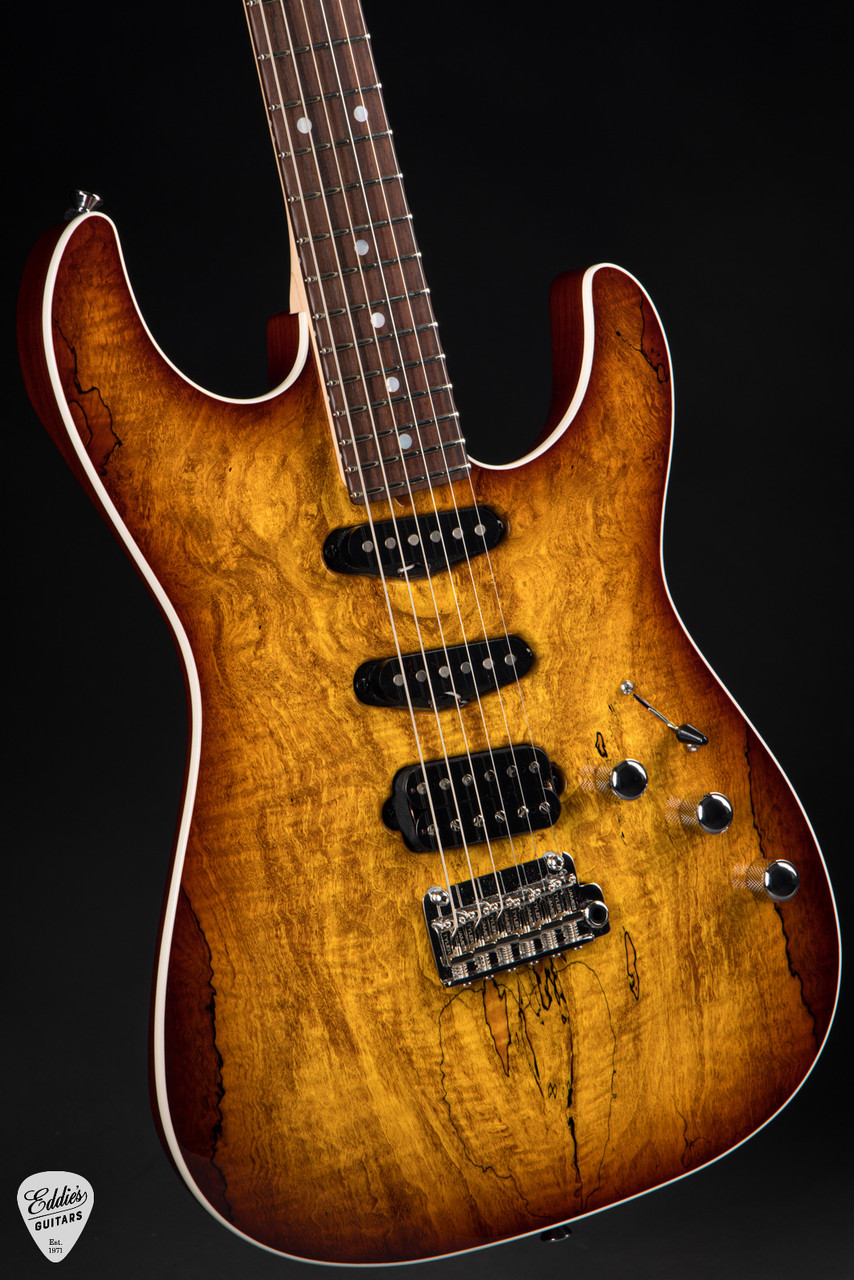 James Tyler Studio Elite HD-P Spalted Maple - Honey Burst #24367