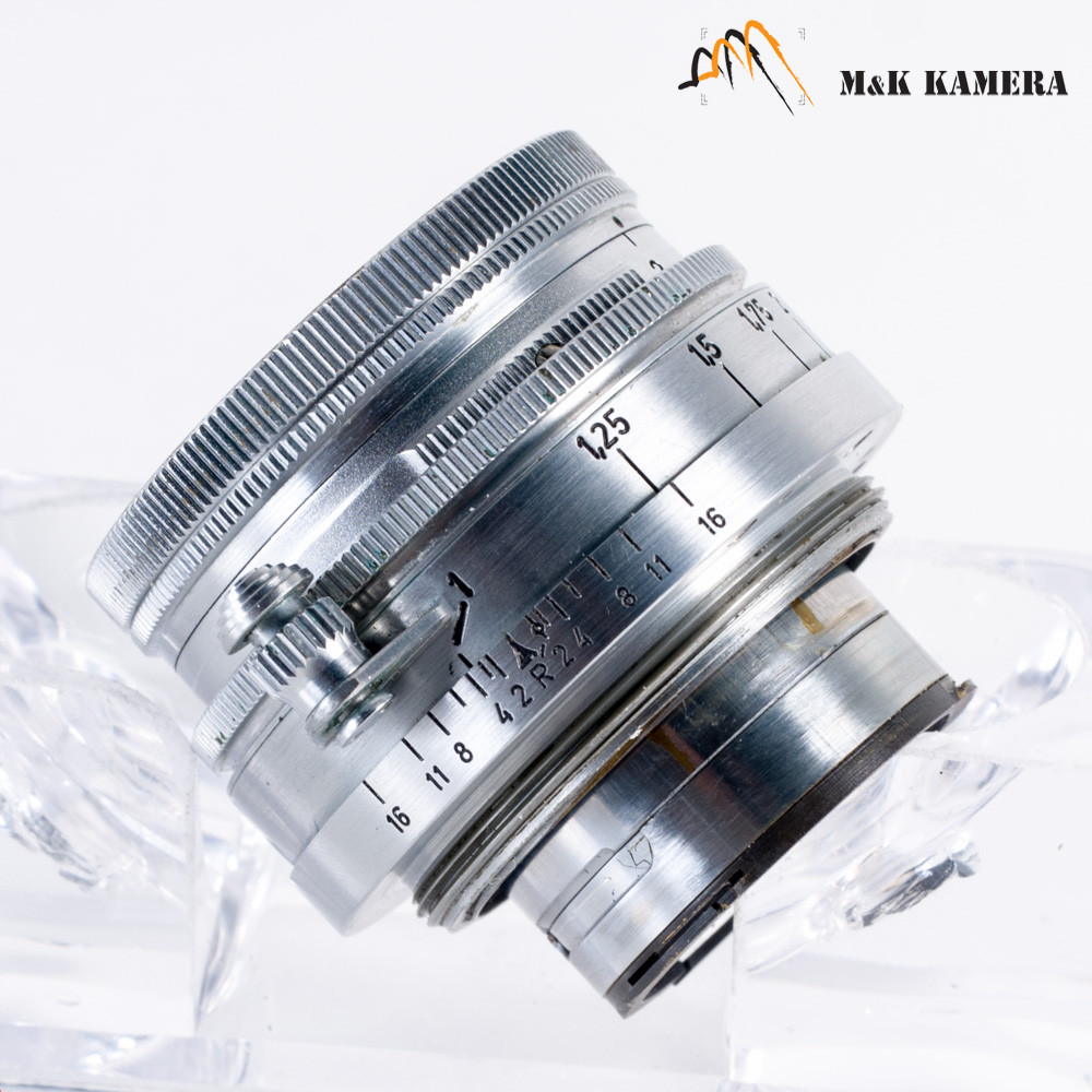 LEITZ Leica Summitar L39 50mm/F2.0 Silver Lens Yr.1946 LTM Germany