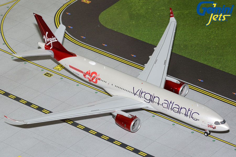 Gemini 200 Virgin Atlantic A330-900NEO 1/200 40th Anniversary Reg