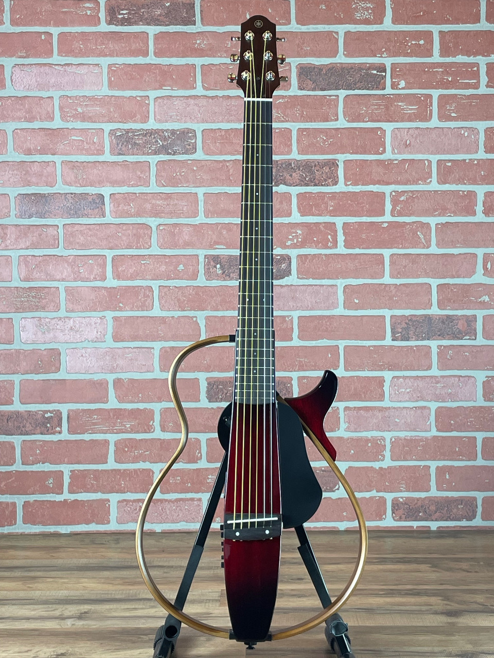 Yamaha SLG200S Silent Guitar - Crimson Red Burst at No Limit