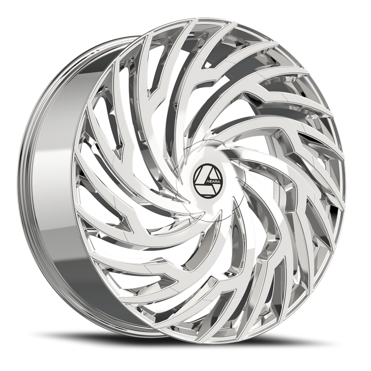 Azara Aza-536 Wheels Rims 28x9.5 6x135 6x139.7 Chrome 22mm | AZA