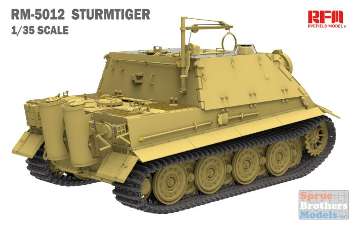 RFMRM5012 1:35 Rye Field Model Sturmmorser Tiger with Full