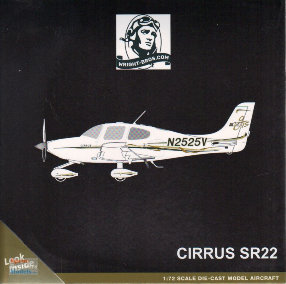 GEMGG013 1:72 Gemini Cirrus SR22 Reg #N2525V (pre-painted/pre