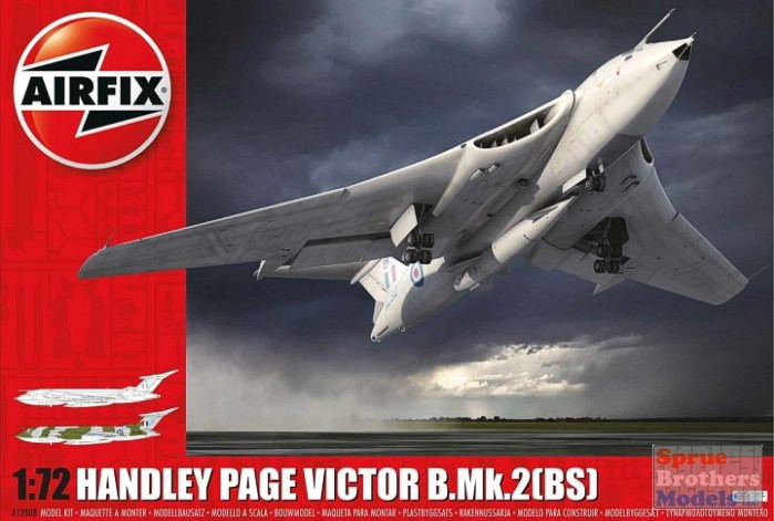 AFX12008 1:72 Airfix Handley Page Victor B.Mk.2(BS) - Sprue