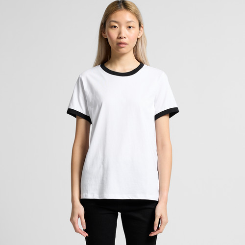 Women's Maple Ringer Tee - 4053 | AS Colour US