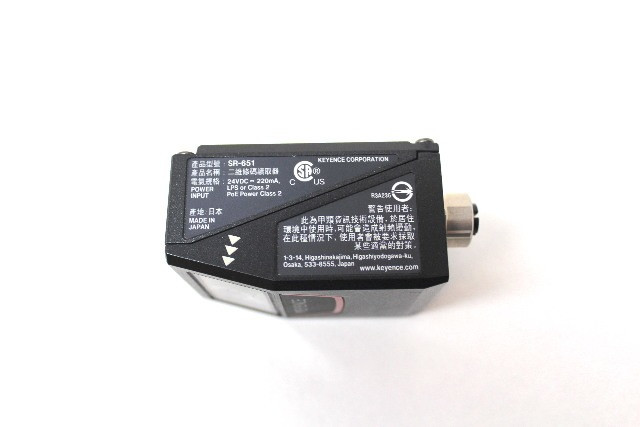 Keyence Corporation SR-651 Barcode Reader Fixed Mount 2D Code Reader