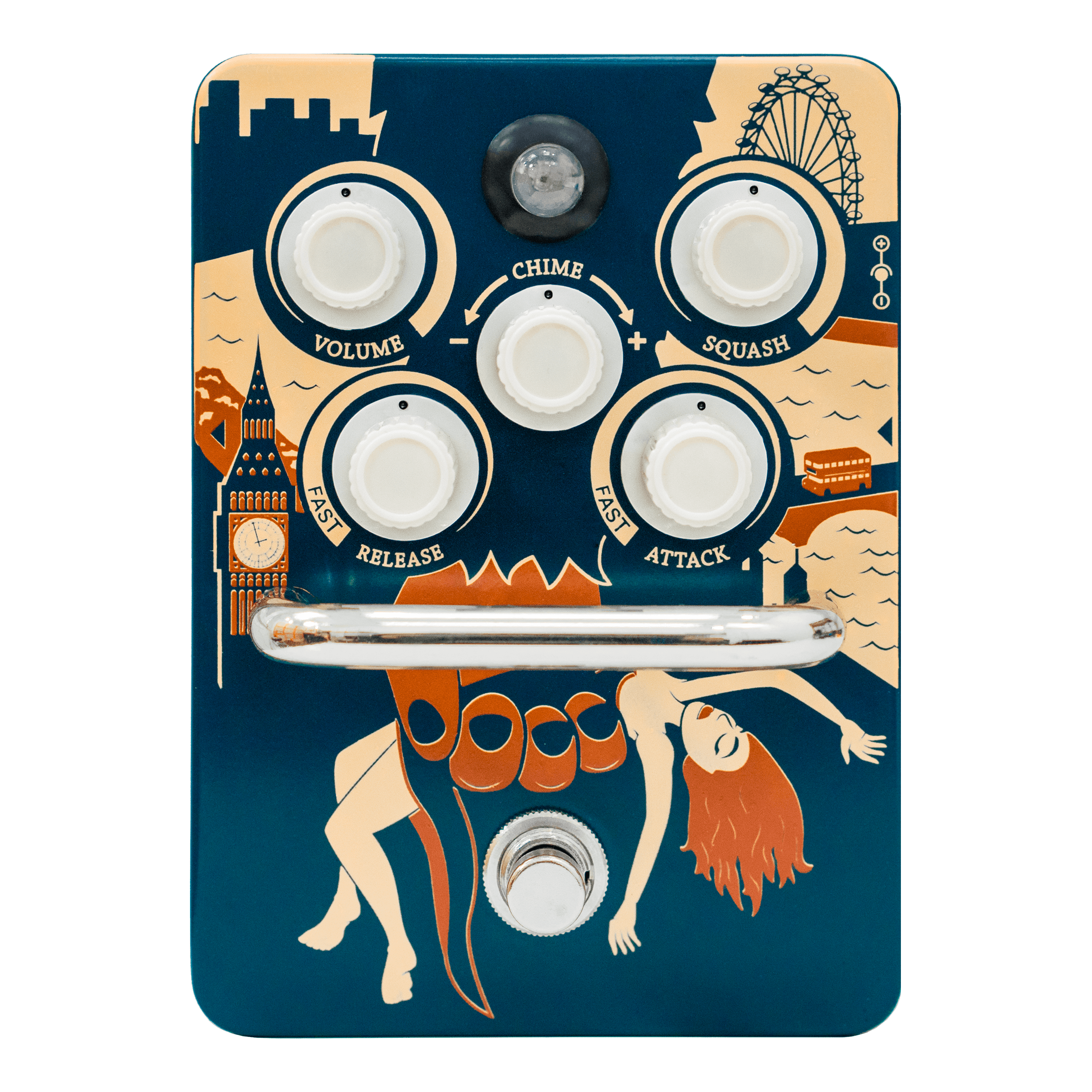 Orange KongPressor Pedal - Big Dude's Music City