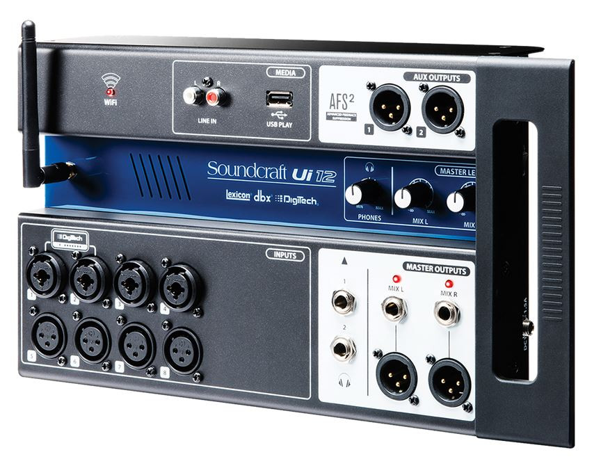 Soundcraft UI-12 - Compact and Field Mixers