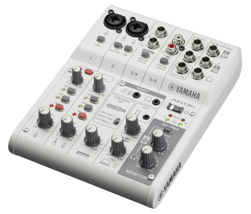 Yamaha AG06 MK2 White - Mixers