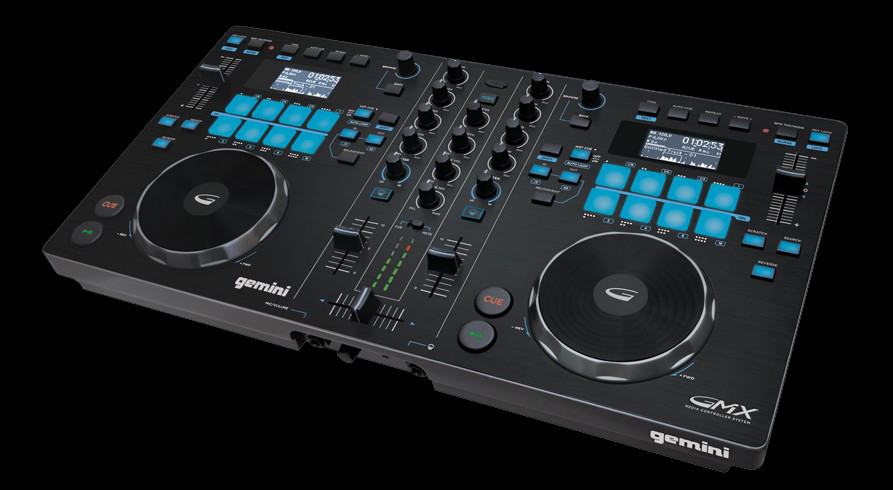 Gemini GMX Media Controller System w/ Virtual DJ LE - Phantom