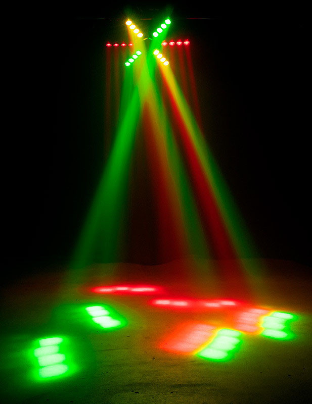 ADJ Starship QUAD LED DJ Centerpiece Effect Light w/ DMX - Phantom