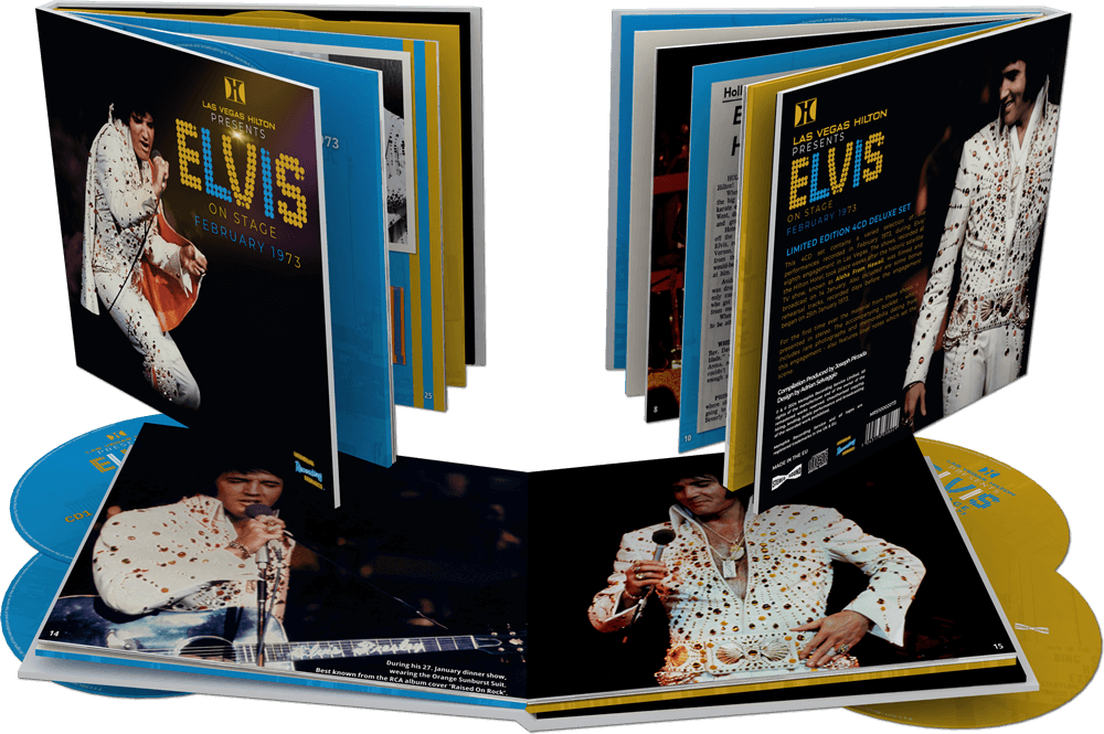 Elvis: Las Vegas, On Stage February 1973 Deluxe STEREO 4CD Set