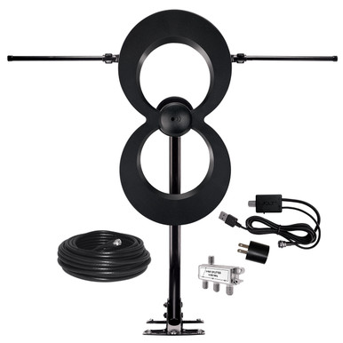ClearStream MAX-XR COMPLETE UHF VHF Indoor Outdoor HDTV Antenna