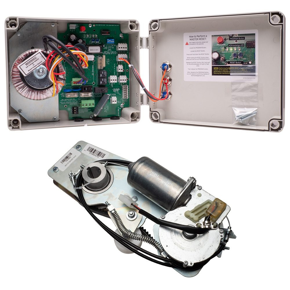 Zap 8825-3 Side Mount DC Garage Door Operator