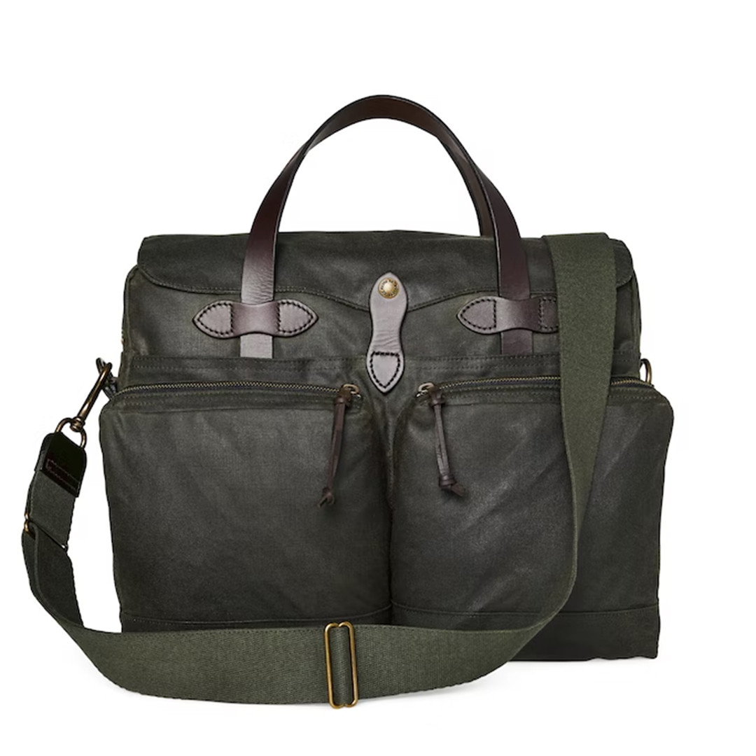 24 Hour Tin Cloth Briefcase58344 - Gordy & Sons Outfitters