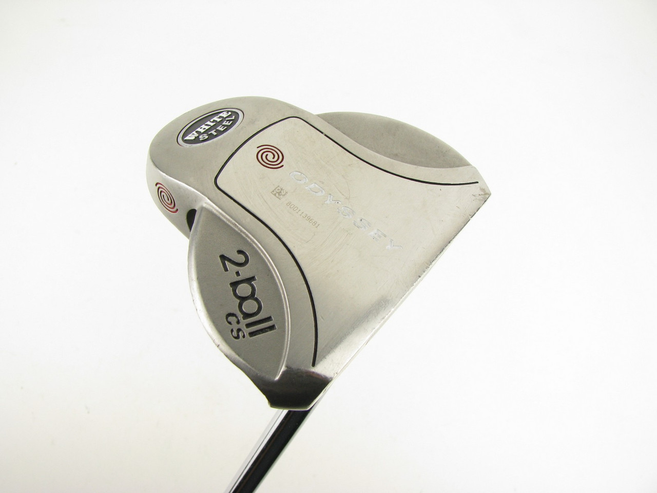 Odyssey White Steel 2-Ball CS Center Shaft Putter 34 inches (Out