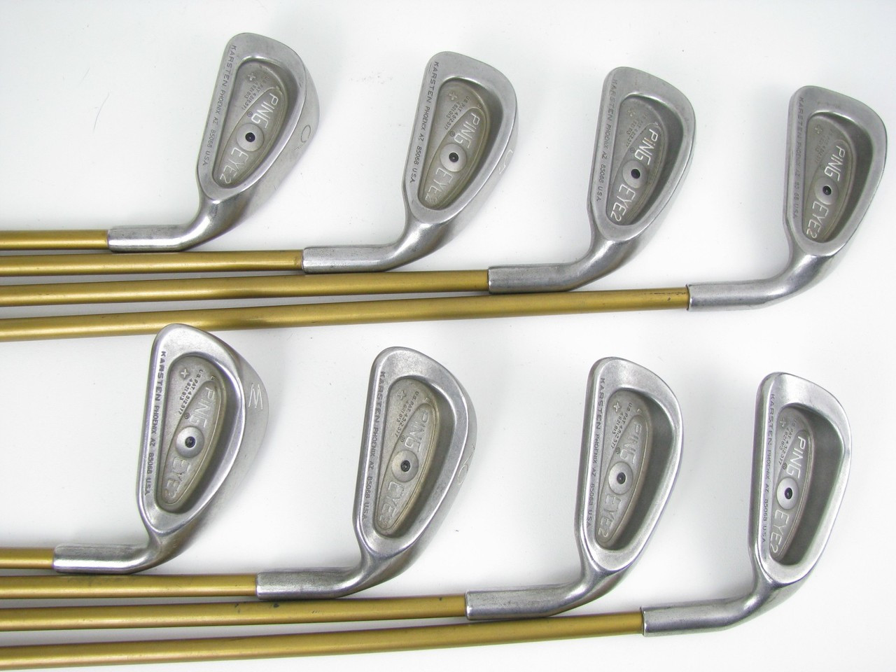 Ping Eye2 + BLACK DOT Iron Set 3-PW w/ Graphite Aldila HM-40