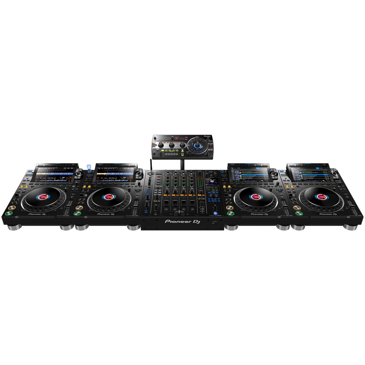 PIONEER DJ DJM-A9 4-channel professional DJ mixer (black) | EMI Audio