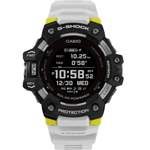 G-Shock Bluetooth Triple Sensor White Watch GBD-H1000-1A7ER