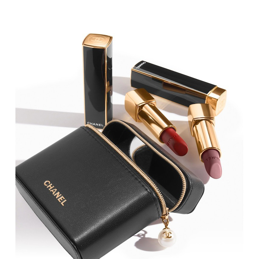 CHANEL Rouge Allure Velvet Les Perles Set of 4 Luminous Matte Lip