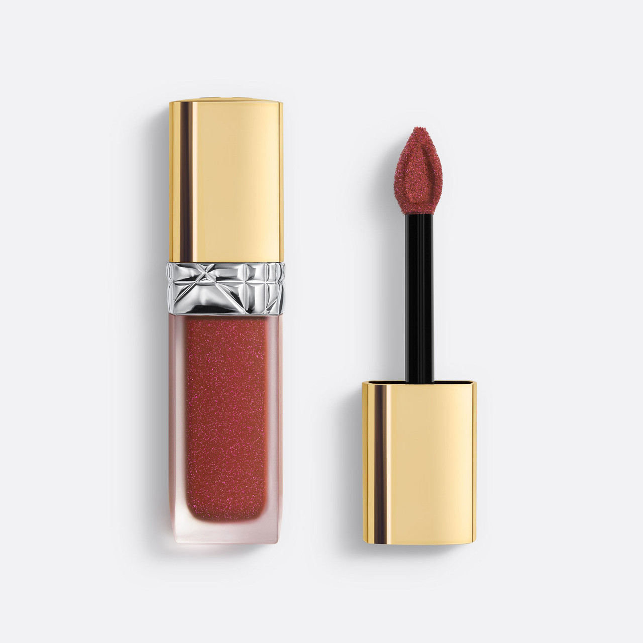 DIOR Rouge Dior Forever Liquid Sequin #843 Divine ~ 2024 Holiday