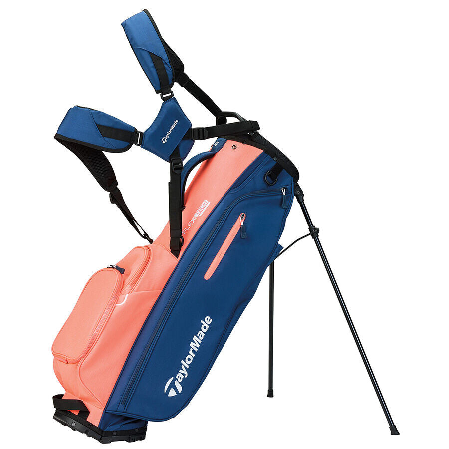 TaylorMade FlexTech Golf Stand Bag Coral/Navy