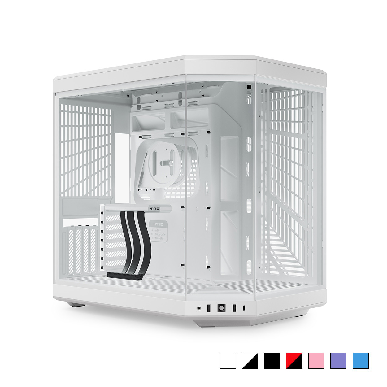 Y70 - Our New ATX PC Case - Snow White | HYTE