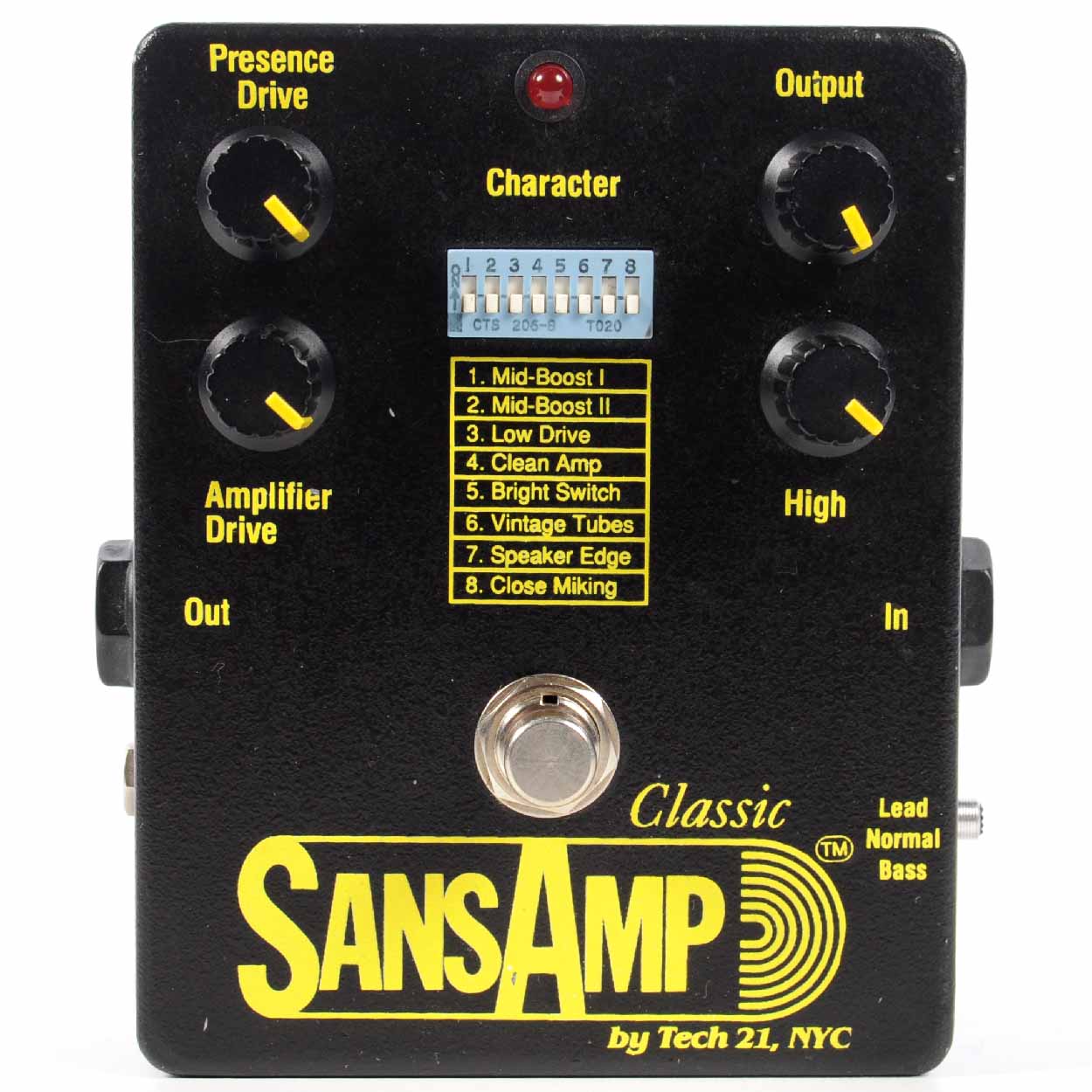 Tech 21 Sansamp Classic USED - The Music Den