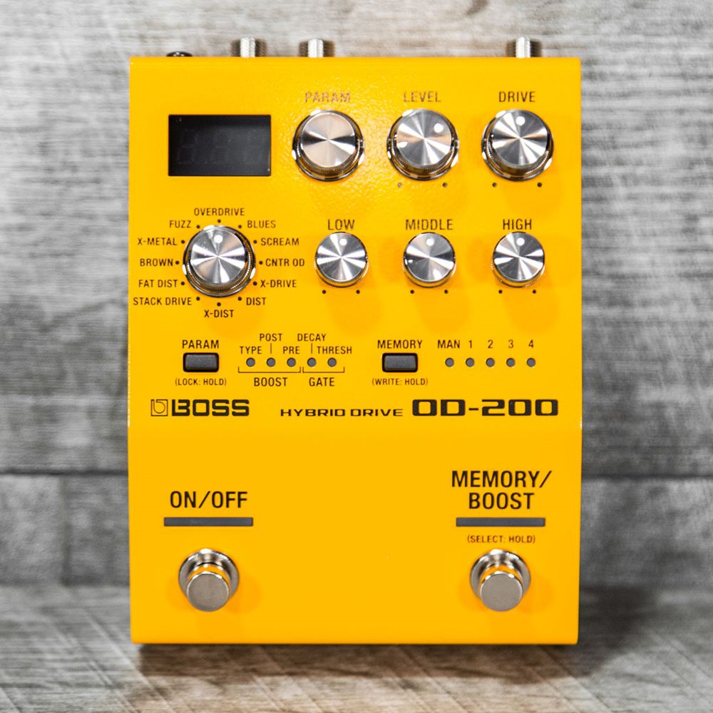 Boss OD-200 Hybrid Overdrive - The Music Den