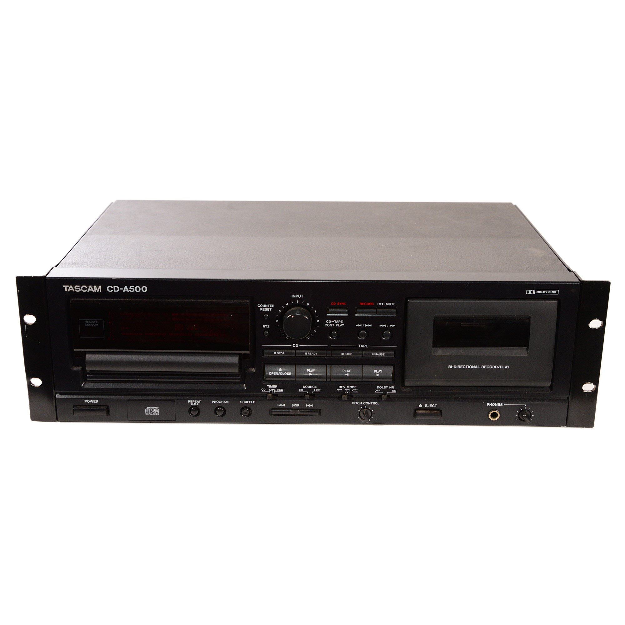 Tascam CD-A500 CD Player & Cassette Recorder USED - The Music Den