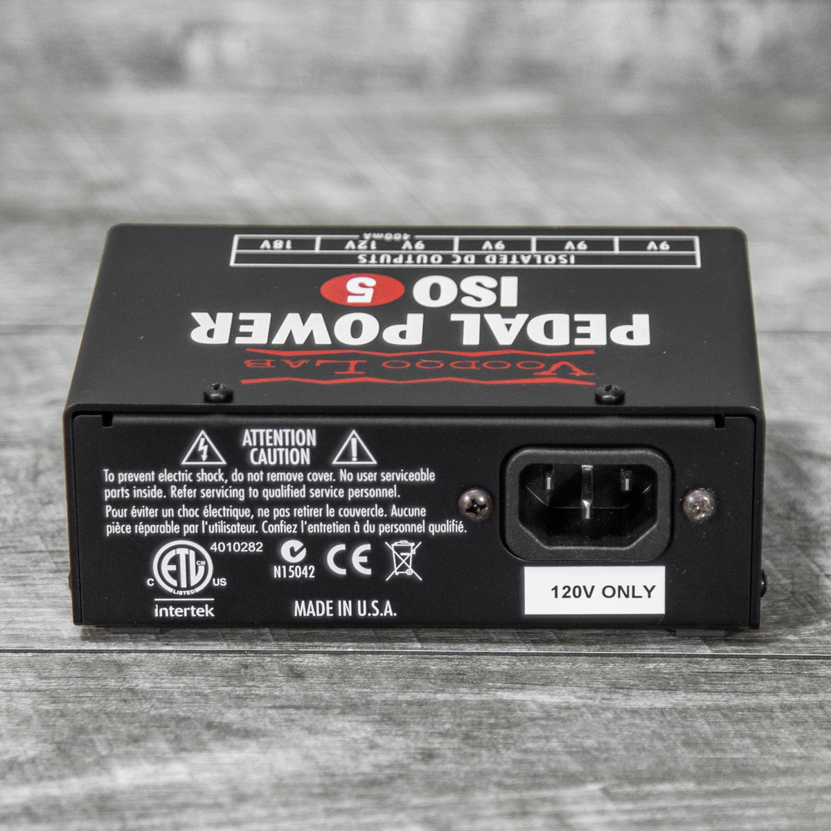 Voodoo Lab Pedal Power ISO-5 Power Supply - The Music Den