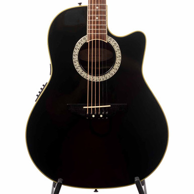 Ovation CC057 Celebrity A/E Guitar - Black w/OHSC USED - The Music Den