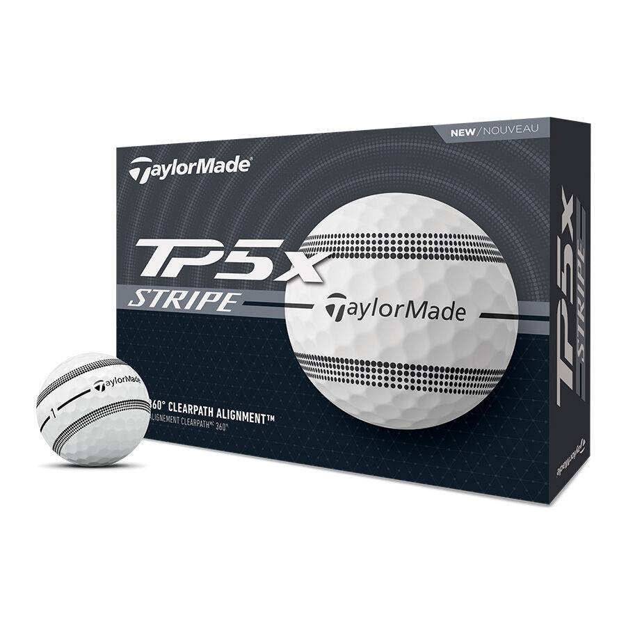 TaylorMade 2024 TP5x Stripe Golf Balls - The GolfWorks