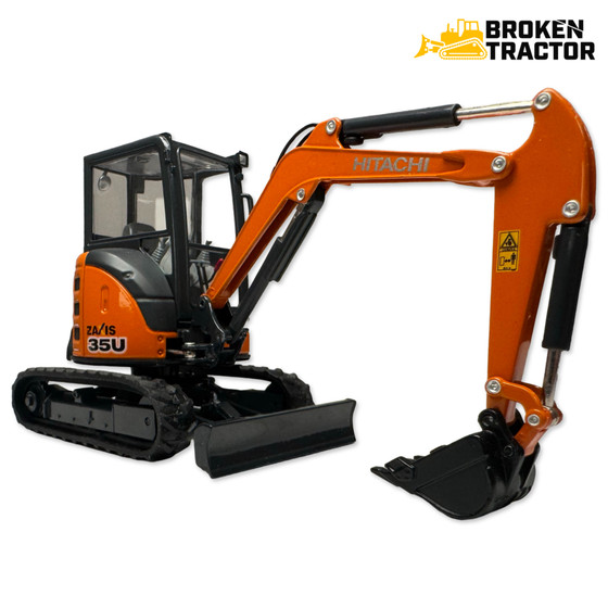 Hitachi ZX35U-5 Mini Excavator | Parts & Specifications Guid