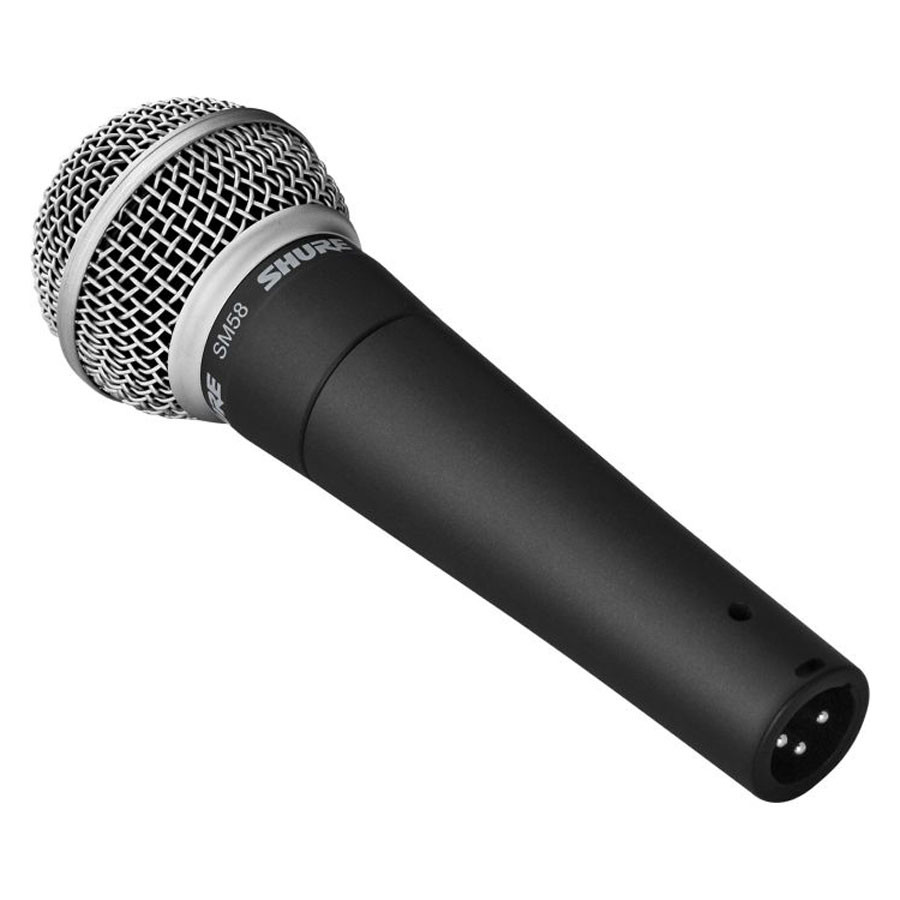 Shure SM58-LC Vocal Dynamic Microphone with Stand Adapter - Monkey