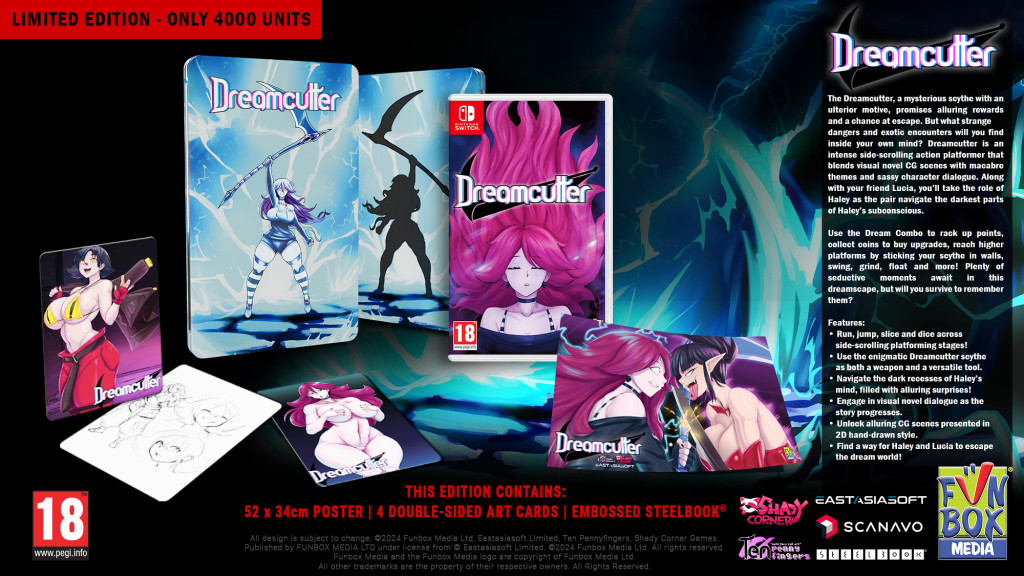 Dreamcutter Steelbook Limited Edition [Nintendo Switch]
