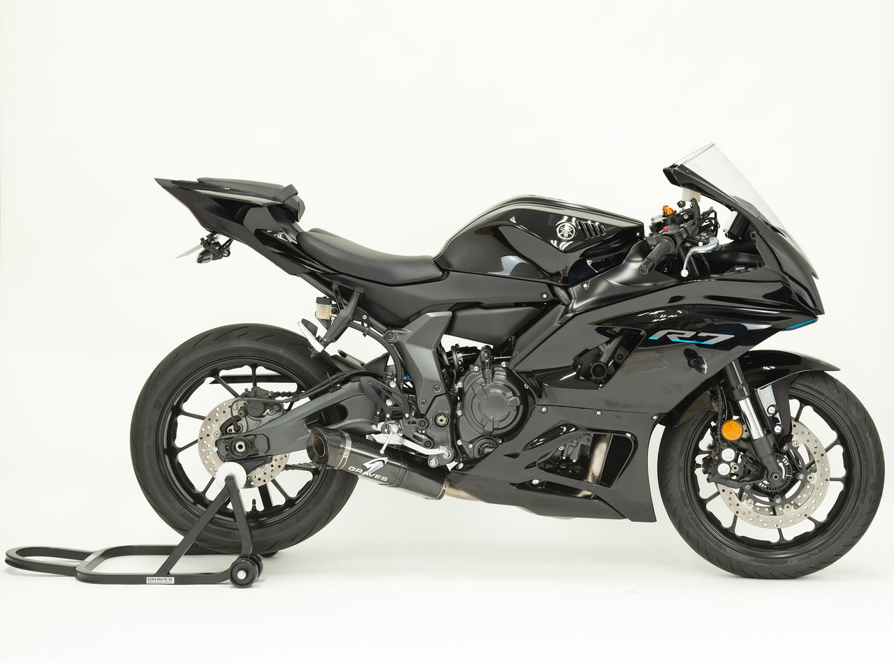 Graves Motorsports Yamaha FZ07 MT07 XSR700 R7 Full Exhaust System