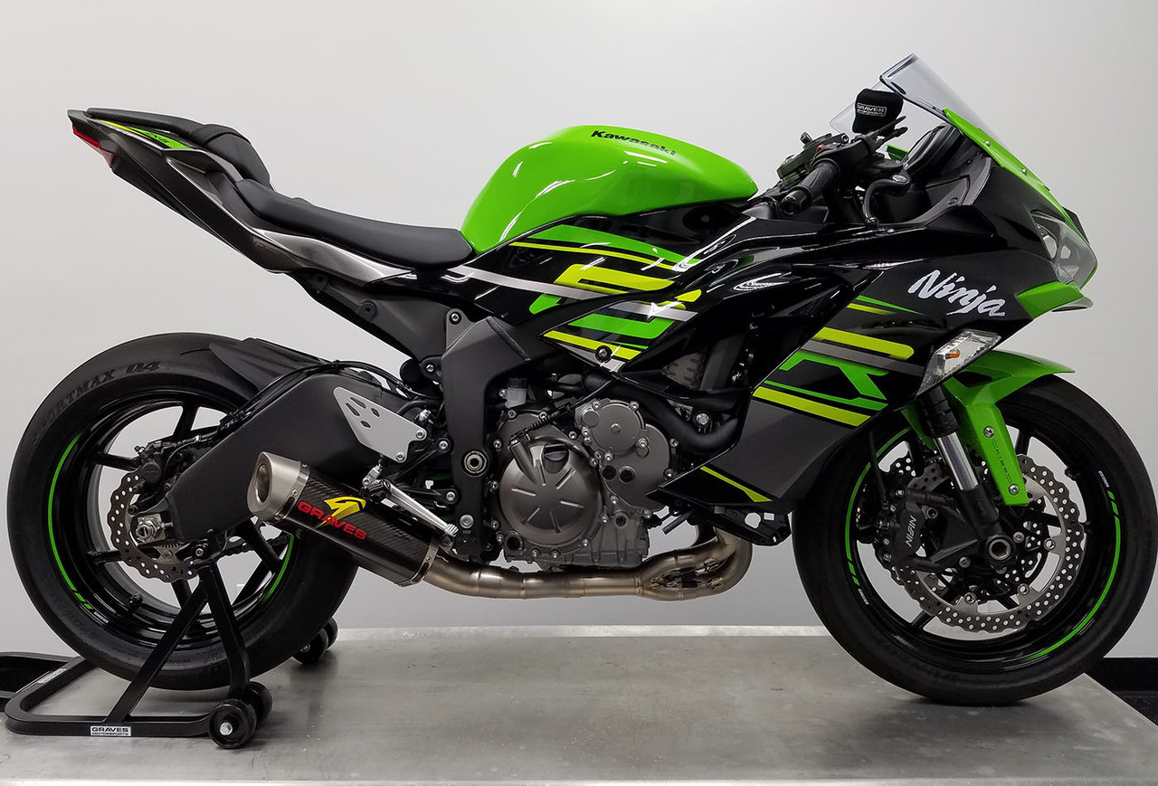 Graves Motorsports Kawasaki ZX-6R Full LINK Titanium / Carbon
