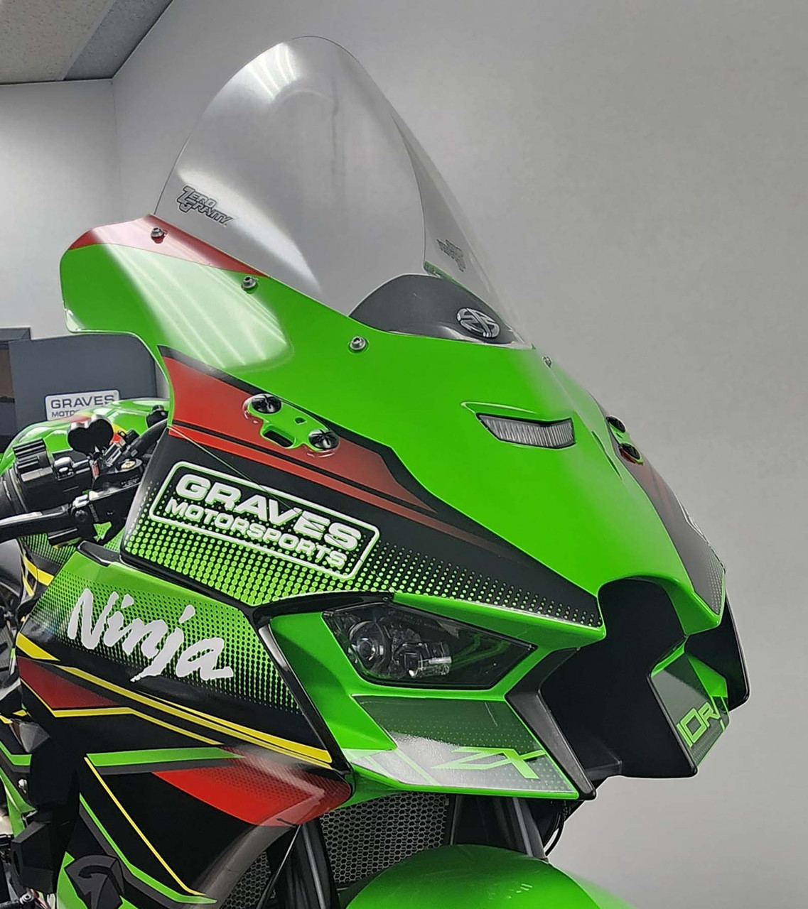 Graves Kawasaki ZX-10R OEM Bodywork Graphics Set - Green