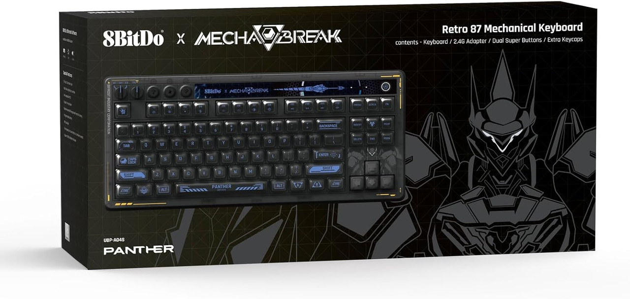 8Bitdo Retro Mechanical Keyboard Mecha Break Edition
