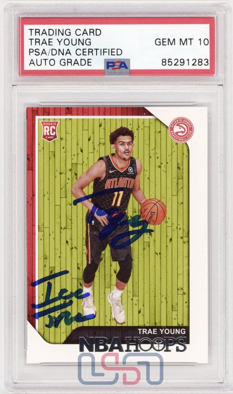 2019 NBAカード Trae Young サイン 10シリ 2019 NBAカード Trae Young
