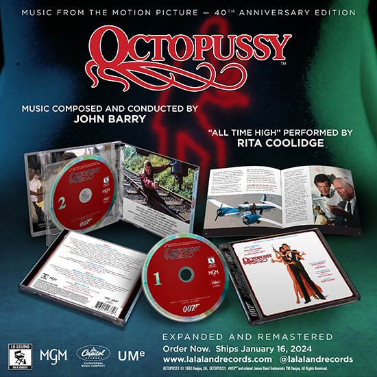 OCTOPUSSY – 40th ANNIVERSARY: EXPANDED/REMASTERED LIMITED EDITION