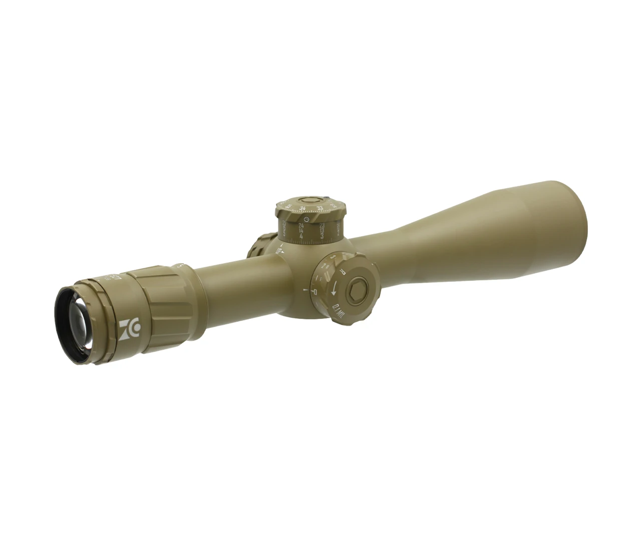 ZC527 - Zero Compromise Optic 5-27x56 FFP, NLE, 10Mil, MPCT2X FDE